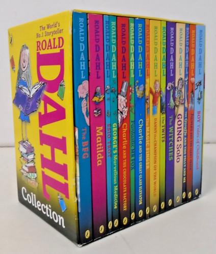 Roald dahl books box - roald,