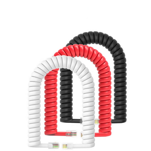 Telephone handset cable 4p4c - cable,