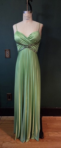 Y2k prom green - y2k, back
