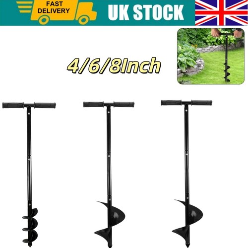 Manual hand earth auger fence - manual,