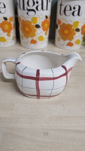 Vintage red striped homeweave - red,