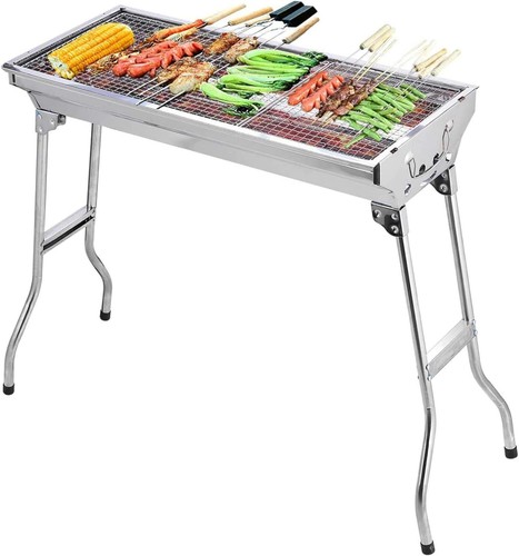 Folding bbq charcoal barbecue - bbq,