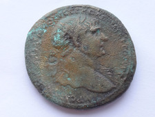 Trajan AD 98-117.  Sestertius