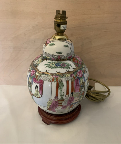 Chinese famille rose ginger - chinese,