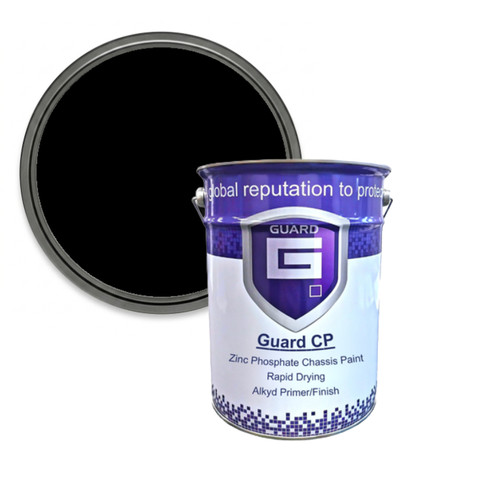 Guard chassis black paint - cp,