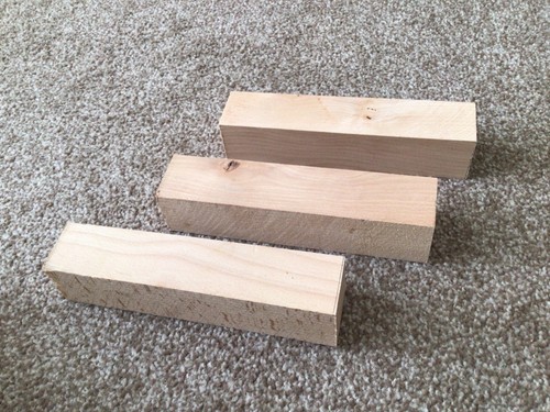 Beech wood x - x, 6”x