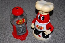 Vintage Jelly Bean Dispensers - Talking Gourmet - Working & Gumball Glass
