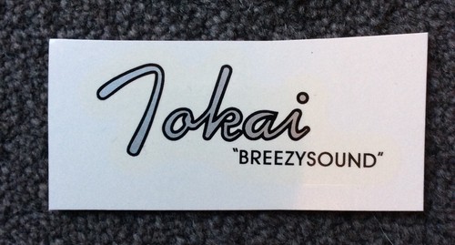 Tokai guitar headstock decal - tokai,