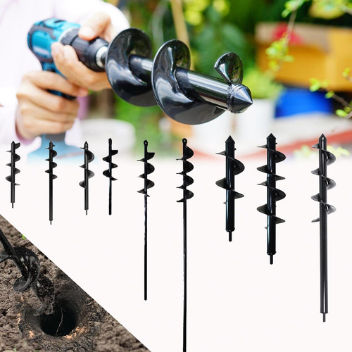 Auger drill bits for planting - auger,