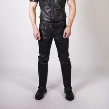 Genuine Leather Black Leather