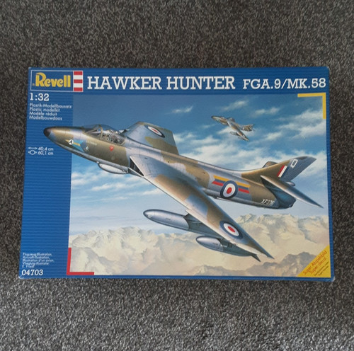 Revell hawker hunter - hawker,