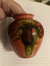 Moorcroft Flambé Pottery Vase ~Beautiful Colours~ Quite Rare~