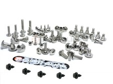 Honda XL125 Varadero 2001-2006 stainless steel fairing bolts push clips & screws