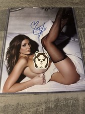 Lucy Pinder Original Autographed 8x10 photo with Certificate of Authenticity CoA