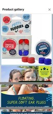 3-pair Pack of PUTTY BUDDIES Floating  Soft Silicone Ear Plugs for Swimming