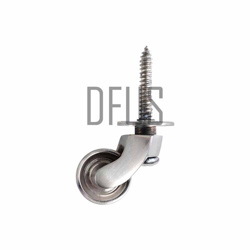 32mm solid brass castor - solid,