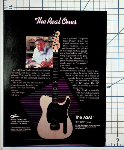 Leo fender asat guitar - leo,