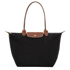 Genuine New Longchamp Le Pliage tote bag Travel Bag Nylon Handbag Large Black。