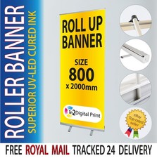 80cm Roller Banner Printed