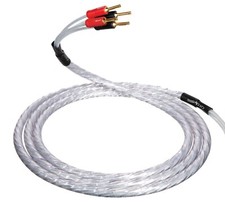 QED XT25 BI-WIRE Speaker Cable AIRLOC All Metal Plugs 4 to 4 Terminated SINGLE