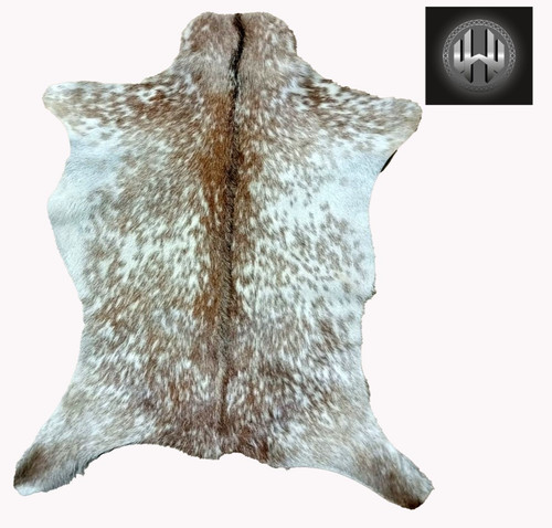New goat hide rug natural - rug,