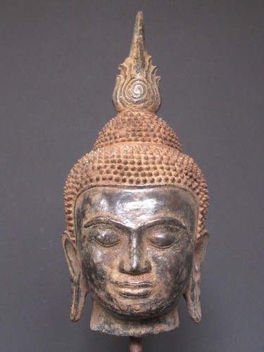 Cambodia bronze buddha - cambodia,