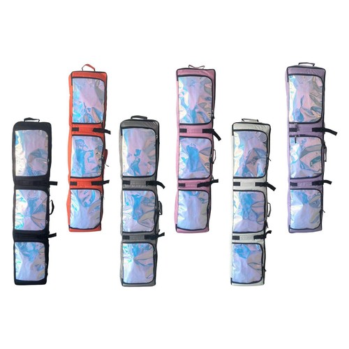 Double ski bag - ski, roller