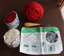 2 part packs Rug wool &