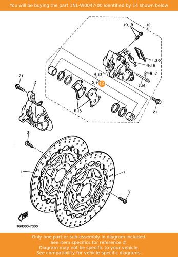 Yamaha caliper seal - caliper, kit