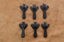 Vintage cabinet iron pull - iron,