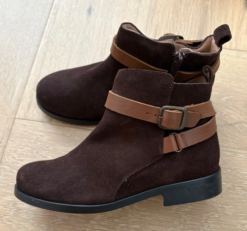 Jacadi girls brown - suede, boots