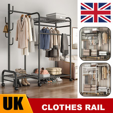 Heavy Duty Double Clothes Rail