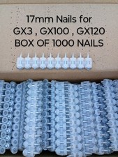17mm Nails Suitable For Hilti GX3 , GX120 , GX100 Nail Guns Box 1000 nails