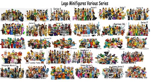 Lego minifigures various - minifigures,