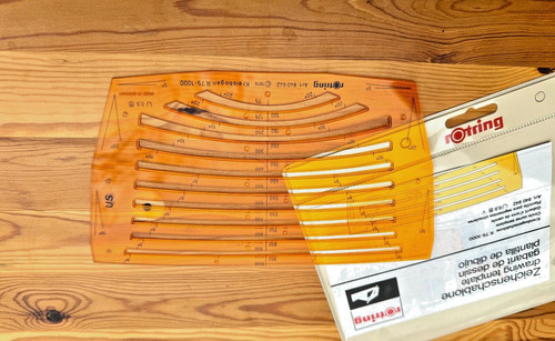 Rotring drawing stencils - rotring,