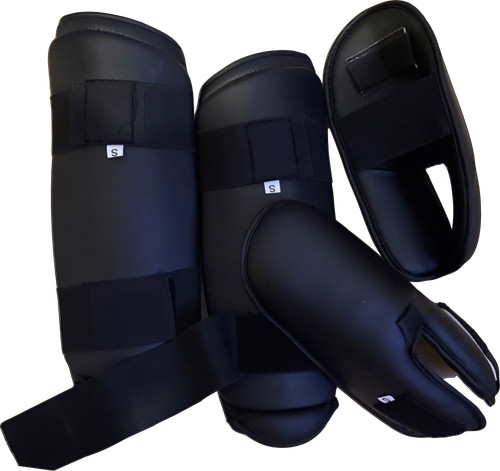 Karate foot shin pads in - karate, &