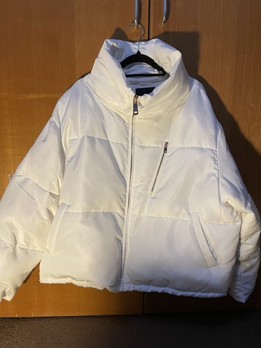 Zara basics white hoodless - basics,