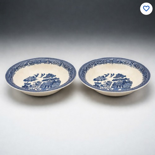 Antique pair blue white - &,