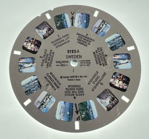 Vintage view master - view-master, reel