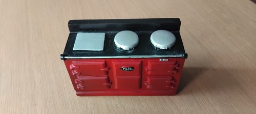Dolls house aga large - large, red
