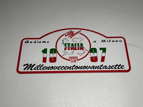 Alfa romeo owners - owners, 1997