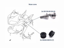 2x Suzuki SV650S 2003-2012