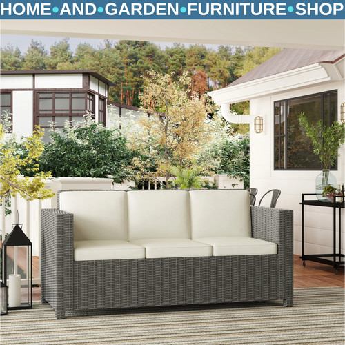 Seater rattan sofa wicker - seater,