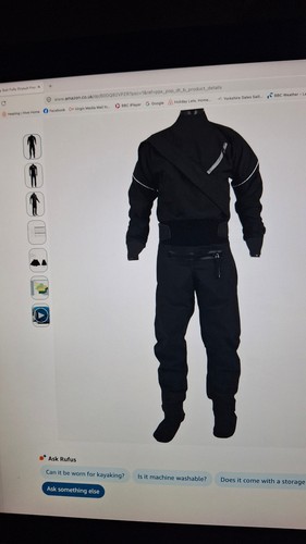 Mens dry suit - mens, fully