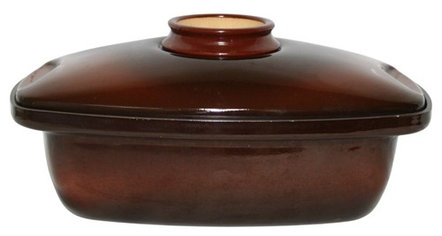 Vtg fissler brown - vtg, ceramic