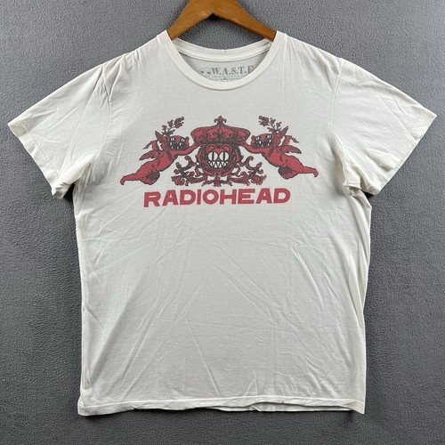 Vintage radiohead shirt mens - radiohead,