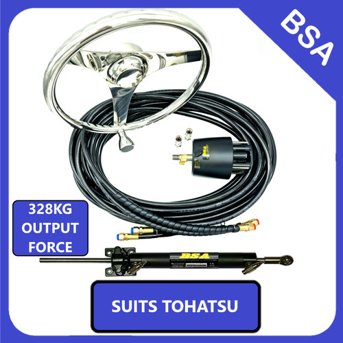 Hydraulic boat steering kit - boat,