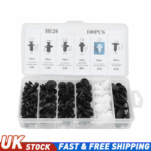 100pcs universal car body trim - 100pcs,