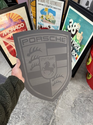 Porsche crest emblem - emblem, sign