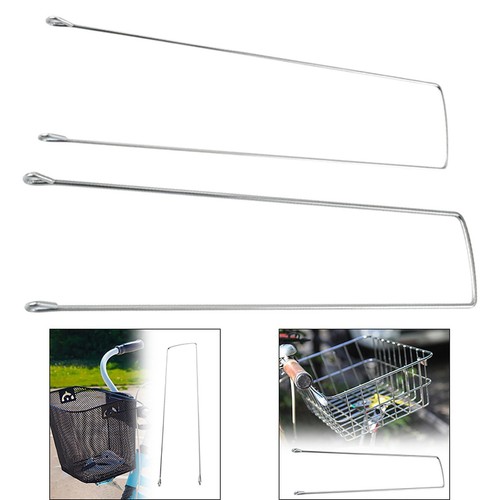 Bike front basket - basket, metal